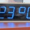 Табло-часы Электрон 60 RGB настольное