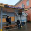 Современная остановка с Табло информационное для остановок Электрон 100C4